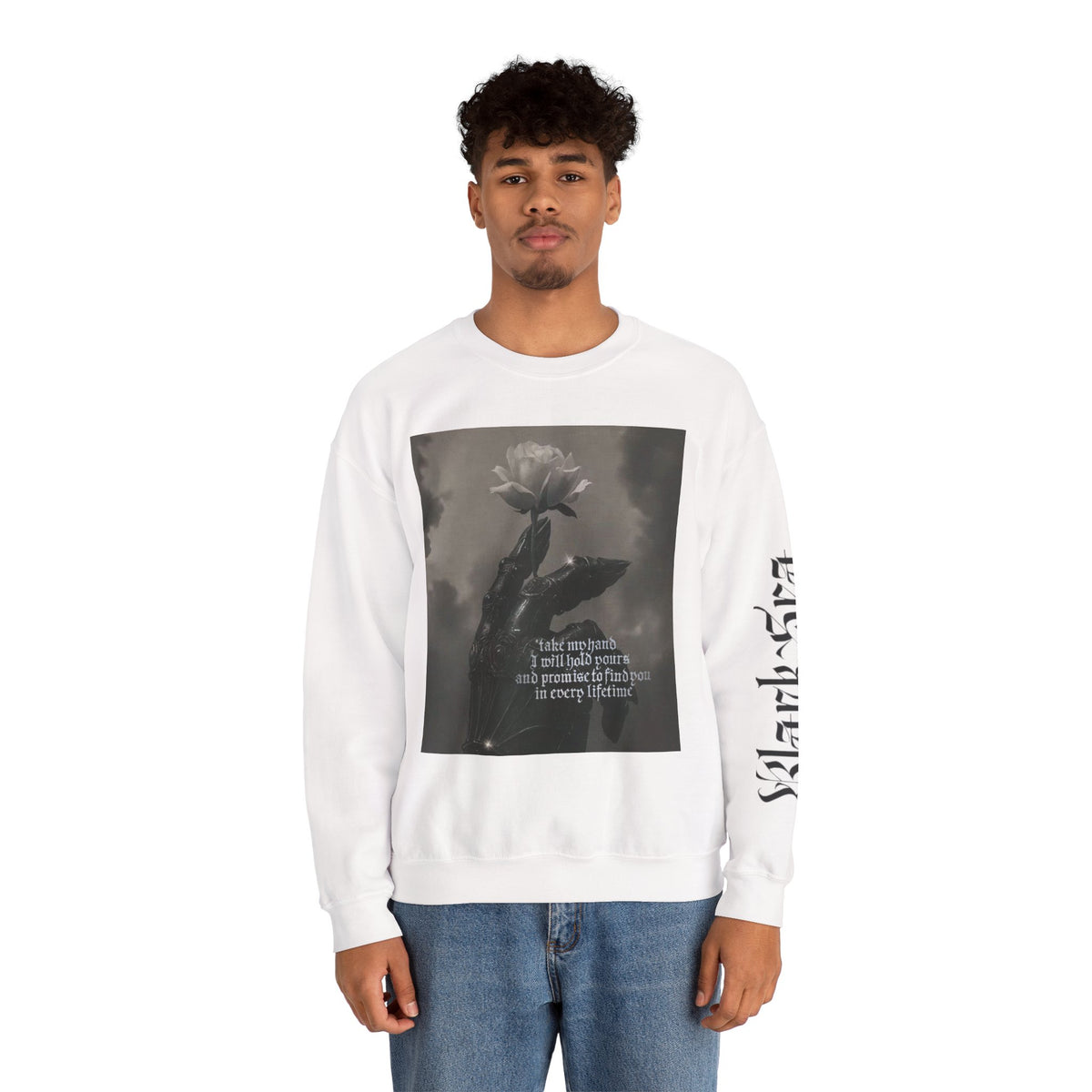 Warrior Romantic Crewneck Sweatshirt