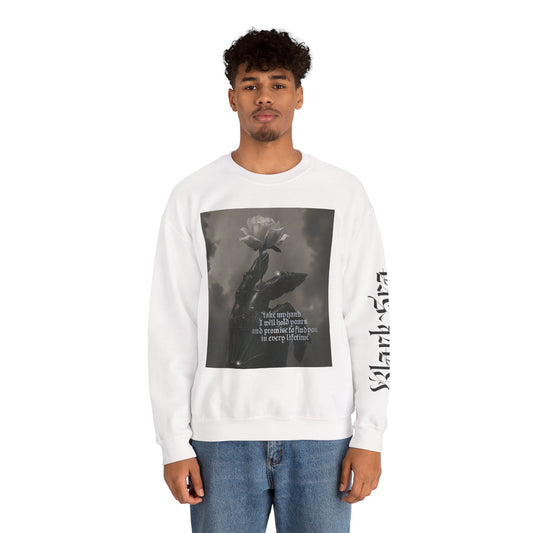 Warrior Romantic Crewneck Sweatshirt