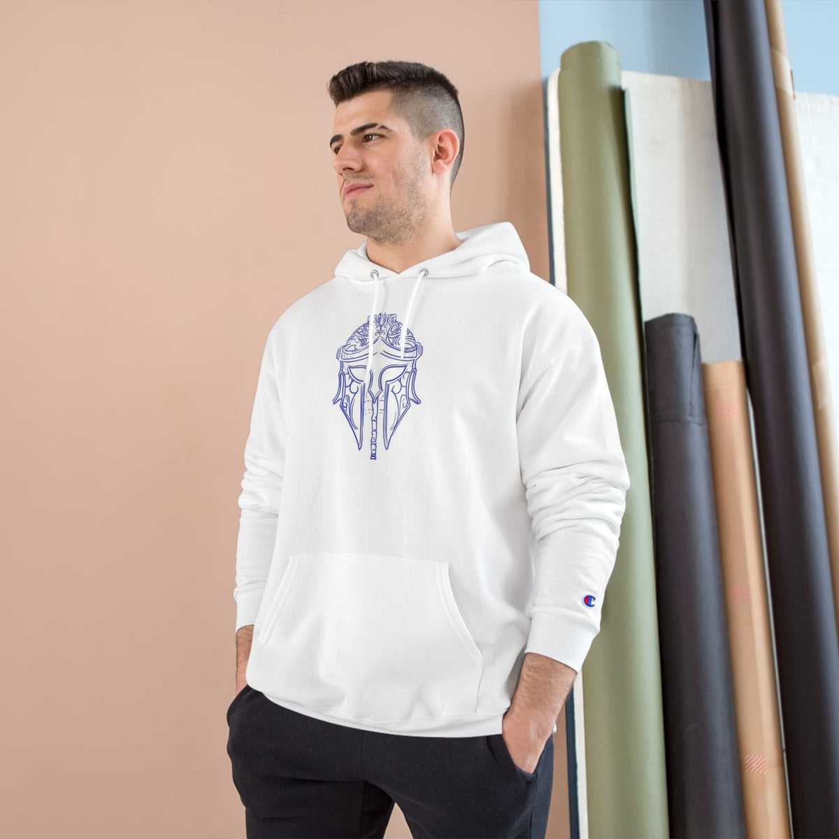 Spartan Champion Hoodie - Warrior Spirit, Gift for Him, Athletic Wear, College Apparel, Motivational Sweatshirt, Casual Layer