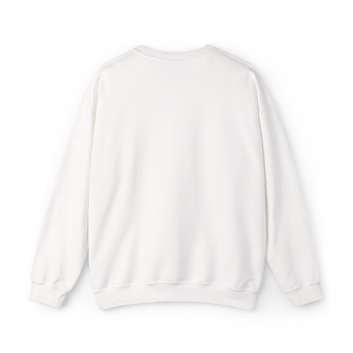 Peace for Gaza Crewneck Sweatshirt — Minimal Solid White Protest Sweater